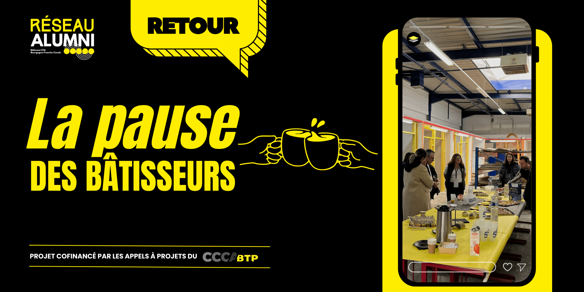La pause des Bâtisseurs - Retour sur un évènement Alumni réussi