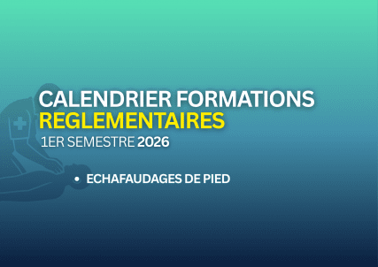 Formation échafaudage de pied - R408 - Module A 